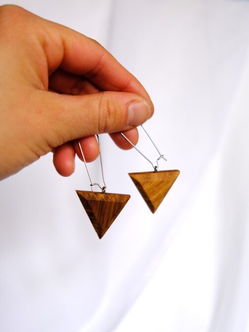minimalistyczne kolczyki
