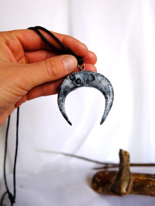 naszyjnik Księżyc, handmade