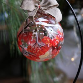Bombka „Kalina” 8 cm