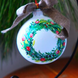 Bombka „Wianek” 8 cm