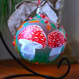 Bombka „Muchomorki” 8 cm