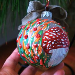 Bombka „Muchomorki” 8 cm