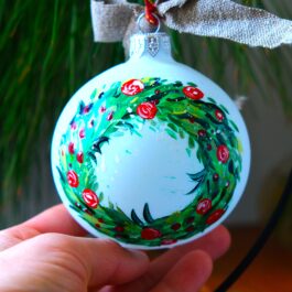 Bombka „Wianek” 8 cm