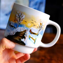 Kubek „Zimowy pejzaż” 380 ml