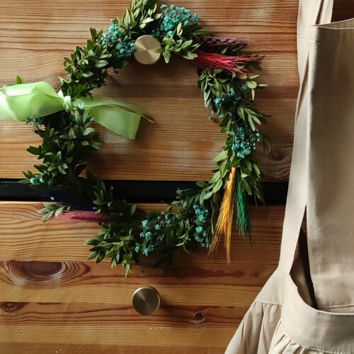 warsztat wicia wianków z bukszpanu