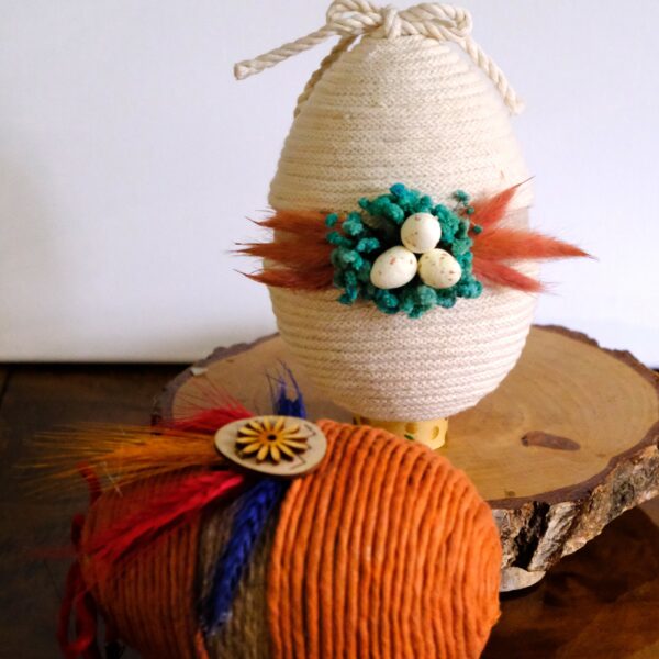 warsztaty wielkanocne jajko boho