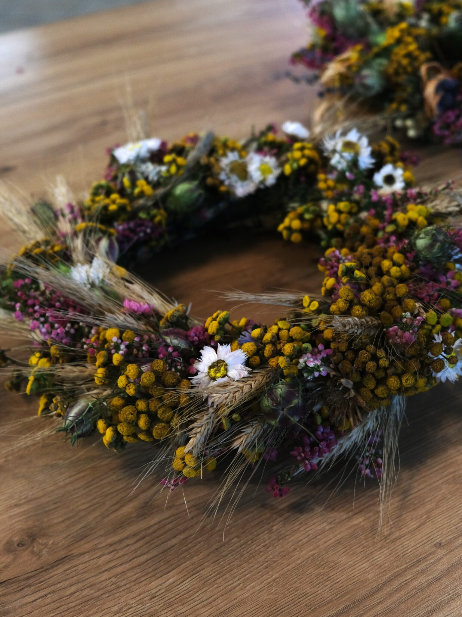 warsztaty florystyczne suszone rośliny