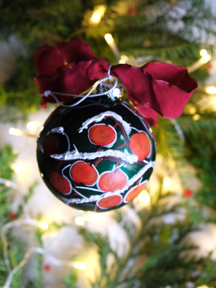 Bombka "Jeż" 10 cm - obrazek 2